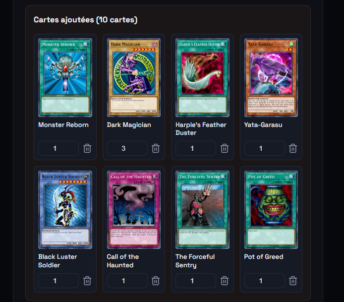 Aperçu de YGOProxy